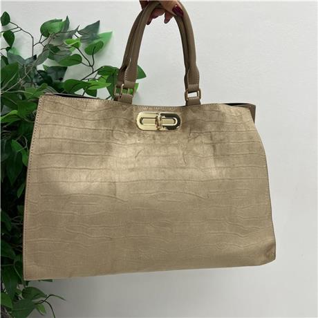 Borsa rigida con manici e fibbia VOYAGE